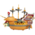 Super Mario Deluxe Bowser's Air Ship Playset with Mario Action Figure - Authentic In-Game Sounds & Spinning Propellers