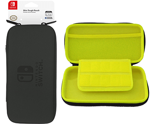 Slim Tough Pouch (Black) By HORI - Officially Licensed By Nintendo ...