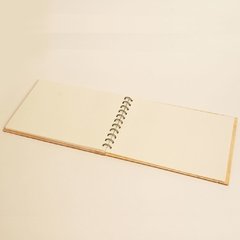 Cuaderno tapa de madera A5 - (148x210mm) - comprar online