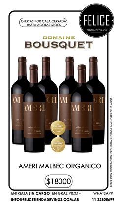 AMERI MALBEC ORGANICO DOMAINE BOUSQUET