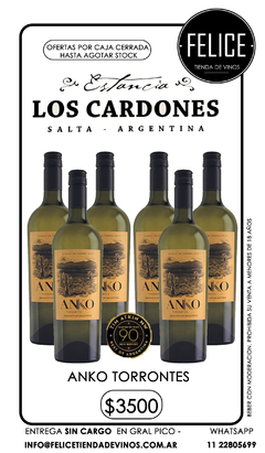 ANKO TORRONTES LOS CARDONES