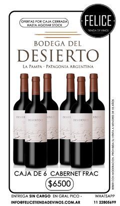 Desierto 25 cabernet franc