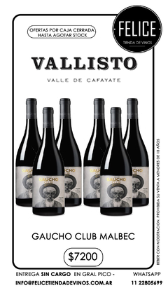 GAUCHO CLUB MALBEC VALLISTO