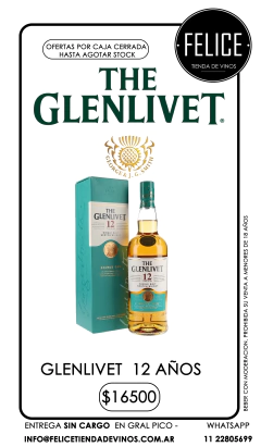 GLENLIVET 12 AÑOS