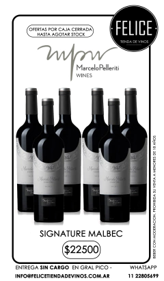 MARCELO PELLERITI SIGNATURE MALBEC