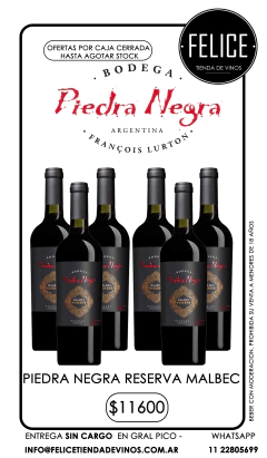 PIEDRA NEGRA RESERVA MALBEC
