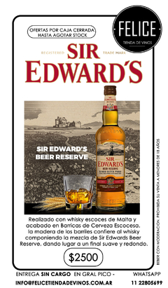 SIR EDWARDS BEER RESERVA
