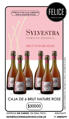 SYLVESTRA BRUT NATURE ROSE BRESSIA