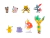 Pokemon Battle Figuras Set X8 - comprar online