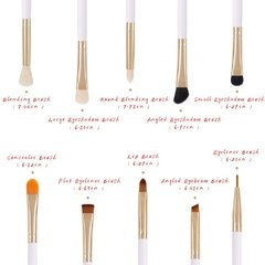 Docolor - 10 Pieces Eye Makeup Brush Set - comprar online