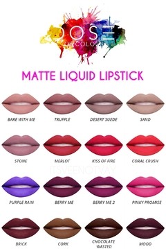 Dose Of Colors - Liquid Matte Lipstick - comprar online