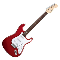 SQUIER Stratocaster Bullet, RWN, SSS, c/tremolo, Color Fiesta Red