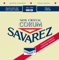 SAVAREZ 500CR ENCORDADO NEW CRISTAL CORUM TENSION NORMAL