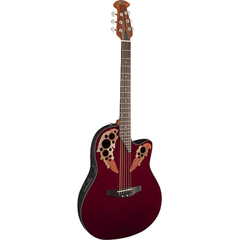 Ovation AE44-RR Applause Elite Acoustic/Electric Guitar (Ruby Red) - comprar online