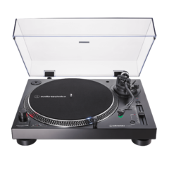 AUDIO TECHNICA AT-LP120XBT-USB Bandeja Giradiscos profesional con accionamiento directo (analógico, inalámbrico y USB). Color Negro
