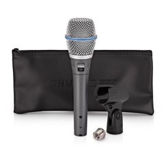 SHURE BETA87A Condenser SuperCardioide de mano p/ voces - tienda online