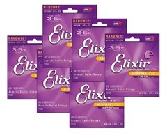 ELIXIR Acoustic Medium .013 - 0.56 - 80/20 Bronze Strings with NANOWEB Coating Medium - 11102 - comprar online