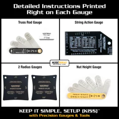 MUSICNOMAD - Juego de medición para configuración de precisión - 6 piezas - MN604 - Lead Music