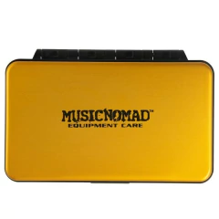 MUSICNOMAD Juego de limas (6 Pzas.) para Cejuela con revestimiento de diamante para guitarra eléctrica - Cuerdas superligeras, con estuche de almacenamiento - MN667