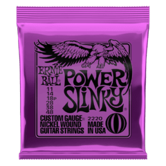 ERNIE BALL 11-48 POWER SLINKY NICKEL WOUND ELECTRIC GUITAR STRINGS - 2220