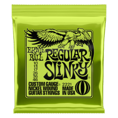 ERNIE BALL 10-46 REGULAR SLINKY NICKEL WOUND ELECTRIC GUITAR STRINGS - 2221