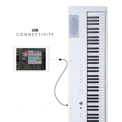 ARTESIA PA88H TECLAS PESADAS - 16 VOCES - POLIFONIA 64 V - Color Blanco - comprar online
