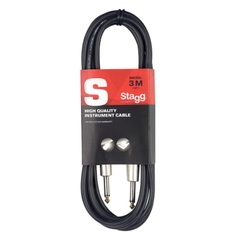 STAGG CABLE DE INSTRUMENTO, jack/jack (m/m), 3 Mts (10"), heavy-duty connectors, S-series - SGC3DL