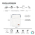 Combo Portanotebook Vertical + Cuaderno Agenda Perpetua A5 en internet
