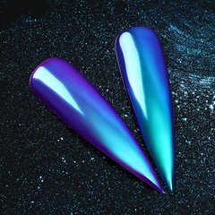 0.2g BORN PRETTY Neon Chameleon Unicorn Mermaid Blue 40357