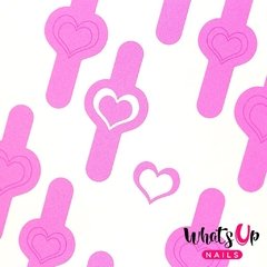 Whats Up Nails - Open Heart Stencils Set de 20