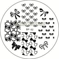 Nail Art Stamp BORN PRETTY BP62