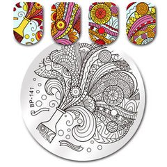 Nail Art Stamp BORN PRETTY BP141