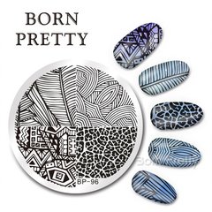 Nail Art Stamp BORN PRETTY BP96
