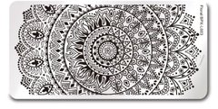 Nail Art Stamping BORN PRETTY Floral BPX-L003