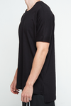 CAMISETA ALGODÓN // REF: ANILLOS NEGRA