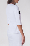 TOP BLANCO EN TEJIDO DE PUNTO // Ref: CANTOR - tienda online