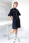VESTIDO EN DENIM // Ref: SIMÓN ÍNDIGO
