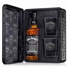Whisky Jack Daniel's En Lata + 2 Vasos Orig. Importado Usa.