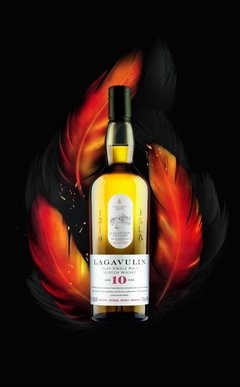 Whisky Lagavulin 10 Años Islay 43%abv Origen Escocia. en internet