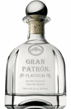 Tequila Gran Patrón Platinum 100% Agave Origen Mexico - Todo Whisky