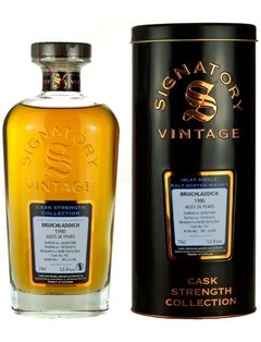 Bruichladdich 26 Años Signatory Cask Strength.