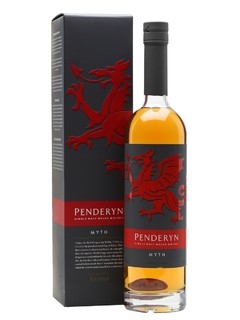 Whisky Single Malt Penderyn Myth 700ml Origen Gales.