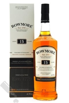 Bowmore 15 Años Golden & Elegant