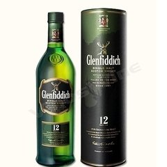 Whisky Single Malt Glenfiddich 12 Años Botellón De Litro.