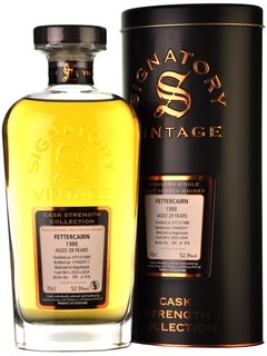 Fettercairn1988 29 Años Signatory Cask Strength 55,7% - comprar online