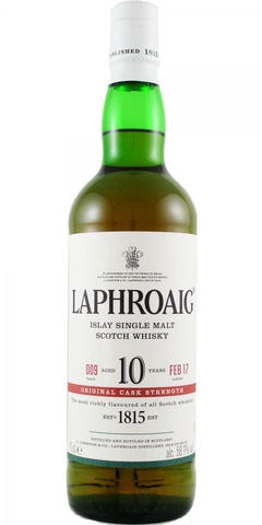 Whisky Laphroaig 10 Años Sherry Cask Origen Escocia. - comprar online