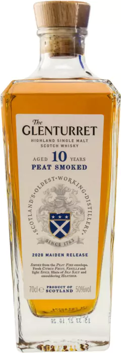 Glenturret 10 Años Peat Smoked Edición Limitada. - comprar online