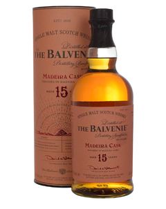 Whisky The Balvenie 15 Años Madeira Cask Origen Escocia.