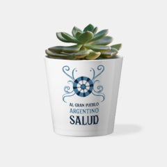 Maceta - Al gran pueblo Argentino Salud