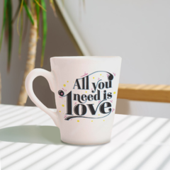 Taza Cónica - "All you need is love" The Beatles